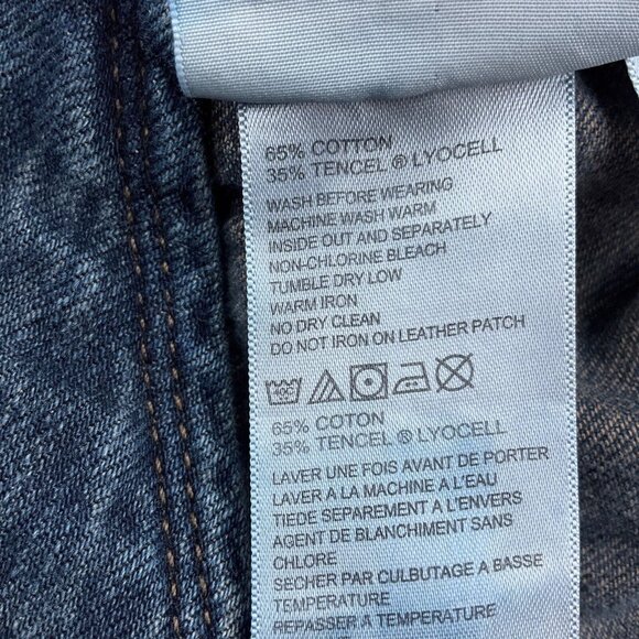 Tommy Bahama Jeans Men 38/30 Blue Stretch Bootcut Leg Cotton‎ Tencel Comfort - Picture 5 of 13